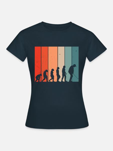 Menschliches - Frauen T-Shirt - Navy