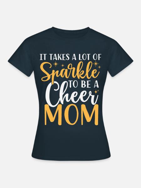 Jubeln Mama - Frauen T-Shirt - Navy