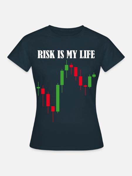 Day Trading Day Trader Aktien Börse Aktienmarkt - Frauen T-Shirt - Navy