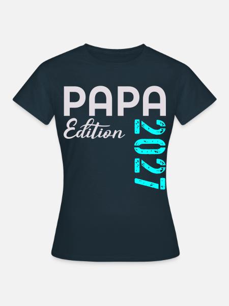 BABY PAPA 2027 EDITION - Frauen T-Shirt - Navy