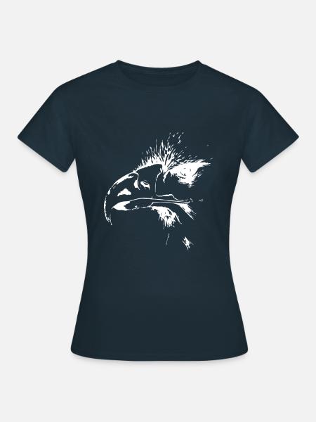 Adler. Eagle - Frauen T-Shirt - Navy