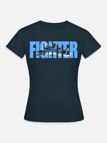 Fighter Su-57 - Frauen T-Shirt - Navy