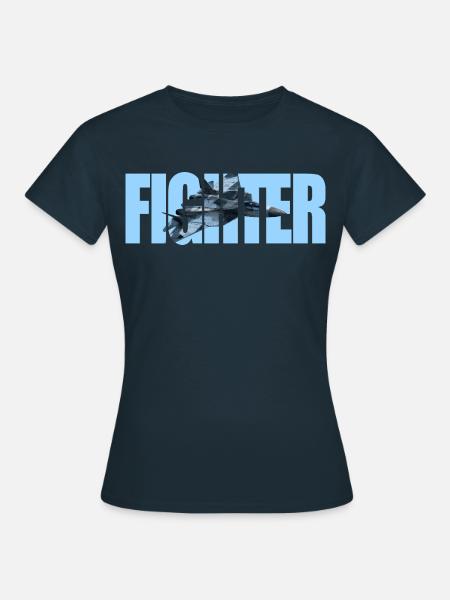 Fighter Su-57 - Frauen T-Shirt - Navy