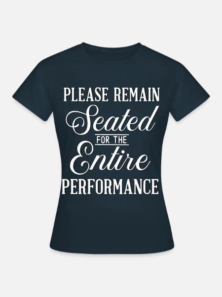 Funny Performance - Frauen T-Shirt - Navy