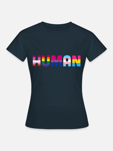 LGBT Flage Pansexuell Transgender Gay Pride - Frauen T-Shirt - Navy