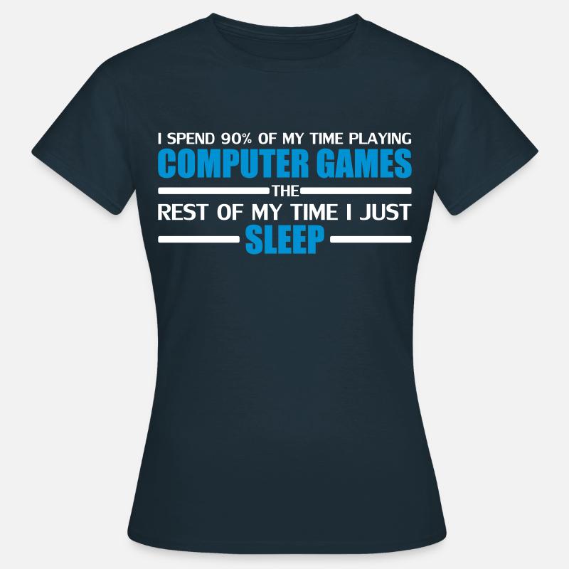 Computer Games - Women's T-Shirt - navy