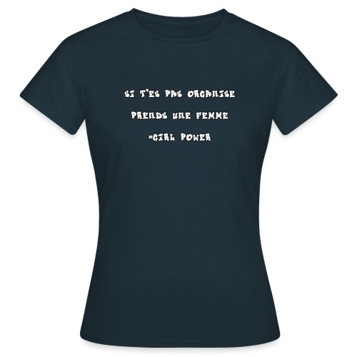 #GIRL POWER - T-shirt Femme