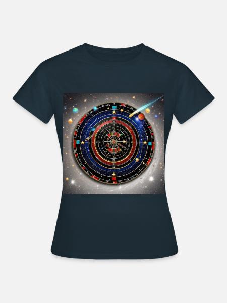 Sternenstaub-Pfeile - Frauen T-Shirt - Navy