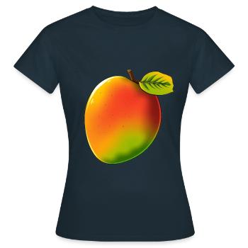 Mango - Style BD - T-shirt Femme - marine - Devant - AI Model Female 172 dark (172cm)