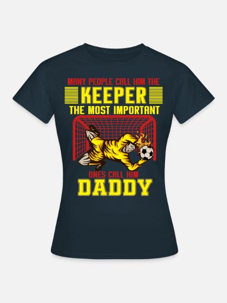 FATHER'S DAY Keeper - Women's T-Shirt - navy