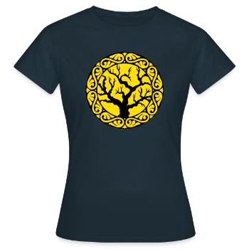 VIKINGS - T-shirt Femme - marine - Devant - AI Model Female 172 dark (172cm)