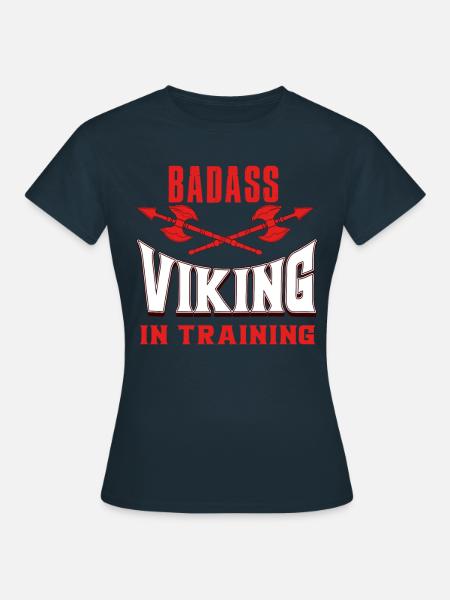 VIKINGS - Frauen T-Shirt - Navy