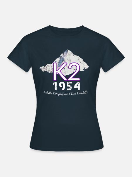 K2 - Frauen T-Shirt - Navy