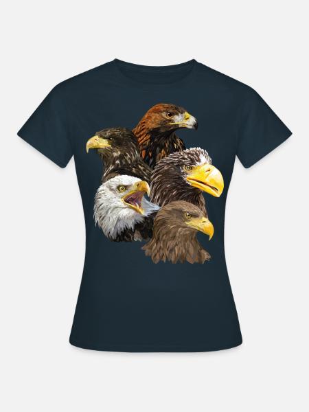 Birds of prey - Women's T-Shirt - navy