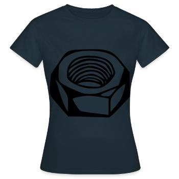 Mère de la mère de la mère - T-shirt Femme - marine - Devant - AI Model Female 172 dark (172cm)