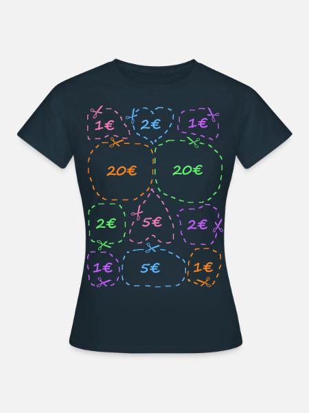 Junggesellinnenabschied - Frauen T-Shirt - Navy