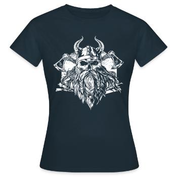 viking - T-shirt Femme - marine - Devant - AI Model Female 172 dark (172cm)