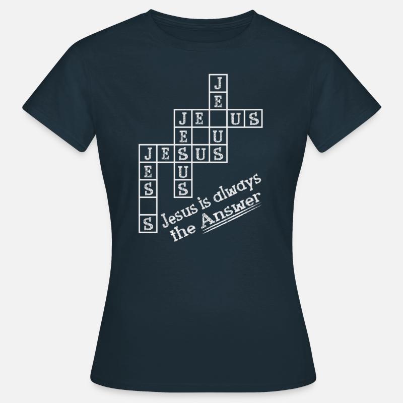 Jesus Jesus Jesus - Women's T-Shirt - navy