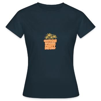 Vacances Vacances - T-shirt Femme - marine - Devant - AI Model Female 172 dark (172cm)