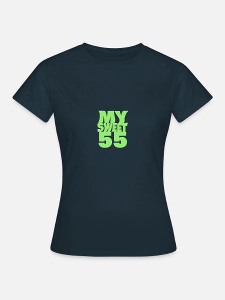 Süß 55 - Frauen T-Shirt - Navy