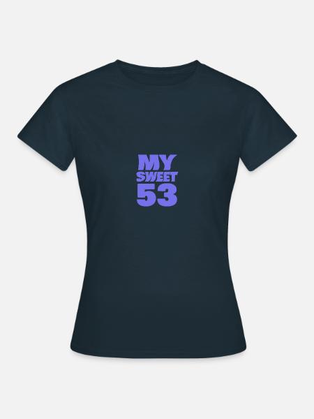 Alter 53 - Frauen T-Shirt - Navy