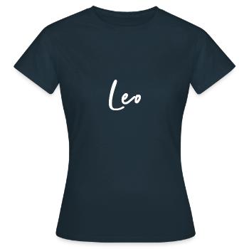 Leo - T-shirt Femme - marine - Devant - AI Model Female 172 dark (172cm)