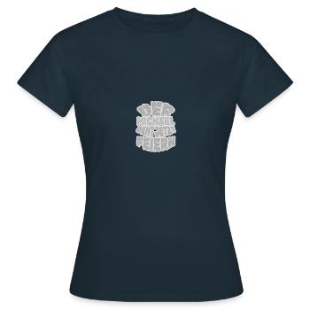 Cadeau pour Michael - T-shirt Femme - marine - Devant - AI Model Female 172 dark (172cm)
