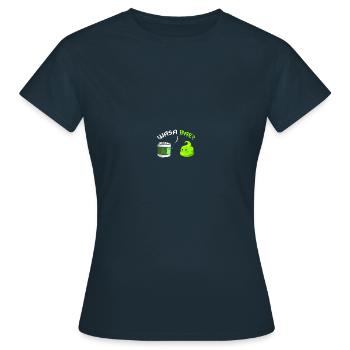 Wasa Bae Wasabi Japanese Food Happy Sushi - Frauen T-Shirt - Navy - Vorne - AI Model Female 172 dark (172cm)