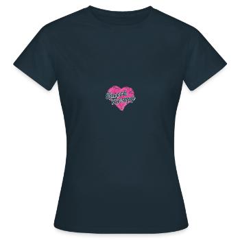 Speech Therapy SLP Speech Language Pathologist - Frauen T-Shirt - Navy - Vorne - AI Model Female 172 dark (172cm)