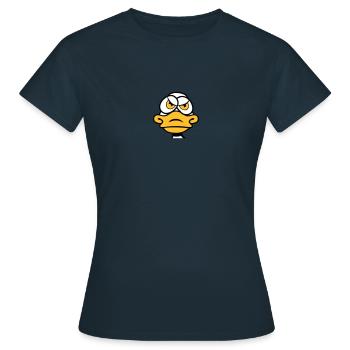 Mauvaise humeur mauvais canard - T-shirt Femme - marine - Devant - AI Model Female 172 dark (172cm)