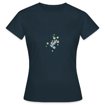 Université Kenny des sciences appliquées - T-shirt Femme - marine - Devant - AI Model Female 172 dark (172cm)