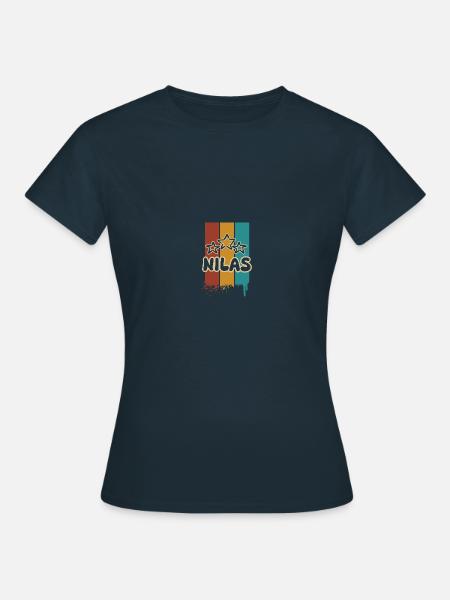 Nilas - Frauen T-Shirt - Navy
