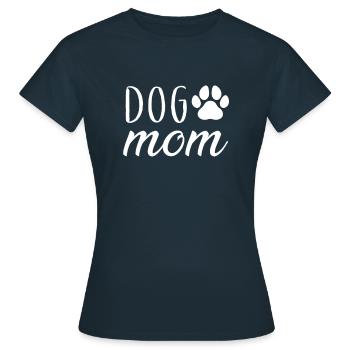 Chien maman chien maman - T-shirt Femme - marine - Devant - AI Model Female 172 dark (172cm)