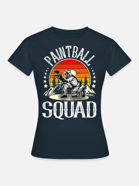 Paintball Squad - Frauen T-Shirt - Navy