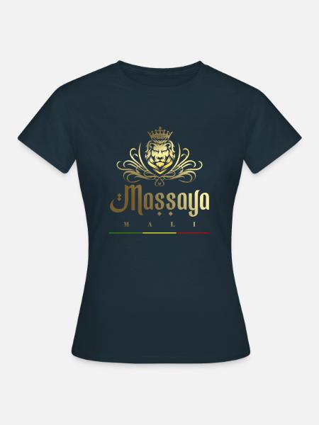 Massaya - MALI - Frauen T-Shirt - Navy