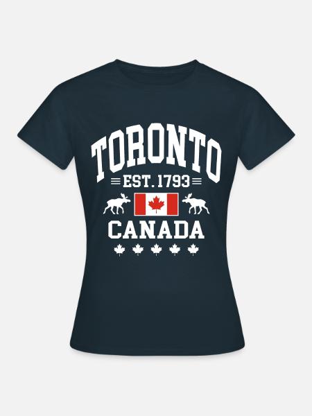 Toronto - Frauen T-Shirt - Navy