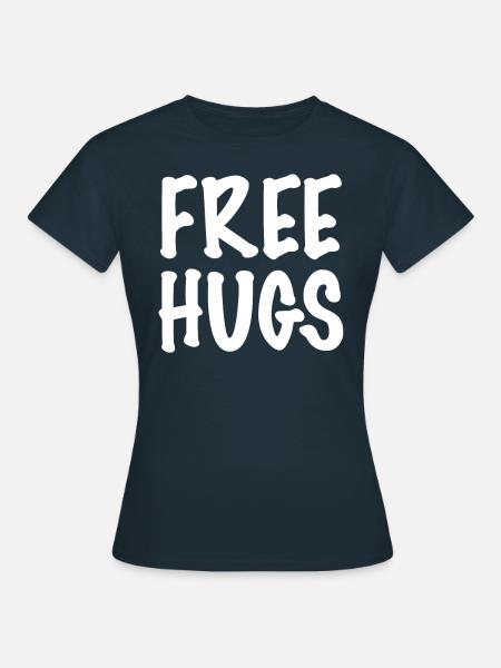 Free Hugs - Frauen T-Shirt - Navy