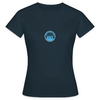 LKW 2017 - Frauen T-Shirt - Navy - Vorne - AI Model Female 172 dark (172cm)