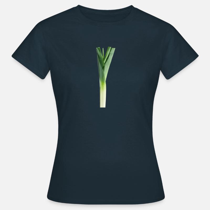 Meme from the Internet - leek. - Women's T-Shirt - navy
