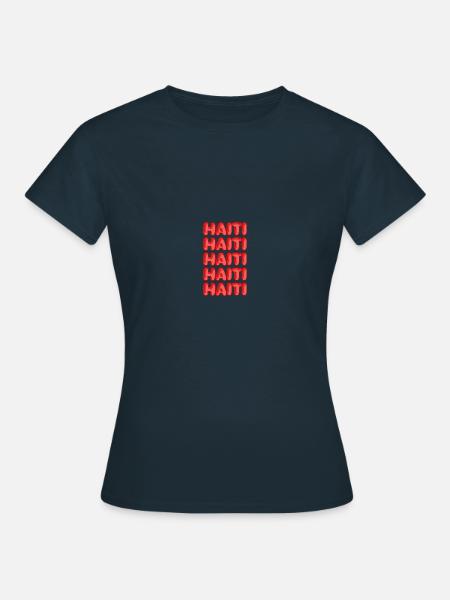 Reise Haiti - Frauen T-Shirt - Navy