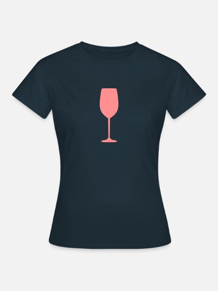Glas - Frauen T-Shirt - Navy