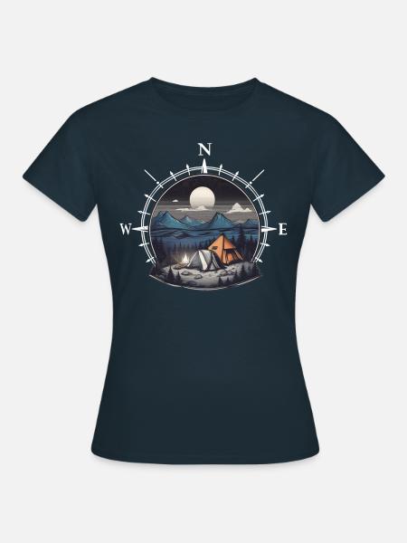 Abenteuer - Frauen T-Shirt - Navy
