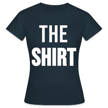 The ultimate shirt - Frauen T-Shirt - Navy - Vorne - AI Model Female 172 dark (172cm)