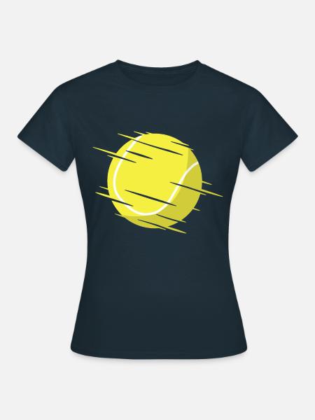 Tennisball - Frauen T-Shirt - Navy