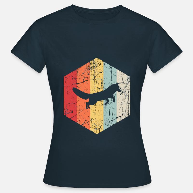 Fox - Women's T-Shirt - navy