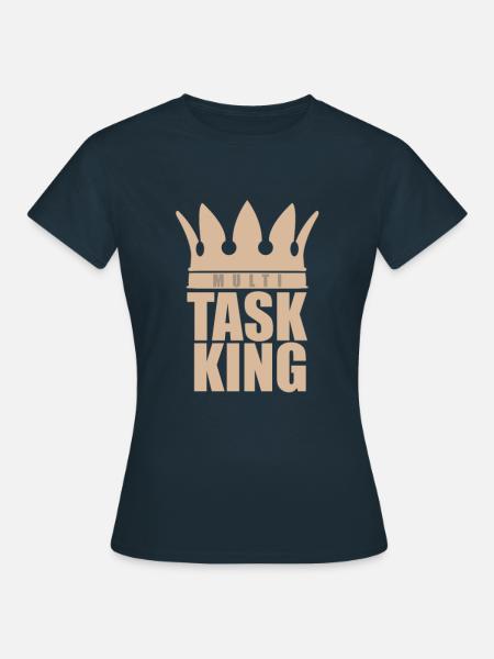 Multitasking - Frauen T-Shirt - Navy