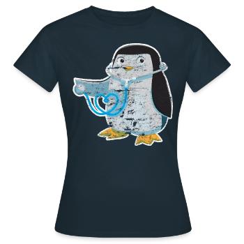 Doctor nurse hospital - Women's T-Shirt - navy - Front - AI Model Female 172 dark (172cm)