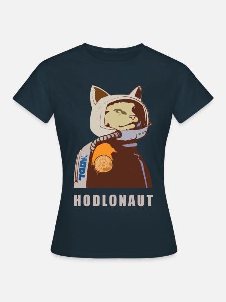 Hodlonaut - T-shirt Femme - marine
