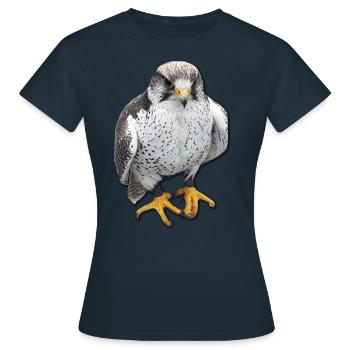Oiseaux oiseaux de proie Griffes - T-shirt Femme - marine - Devant - AI Model Female 172 dark (172cm)