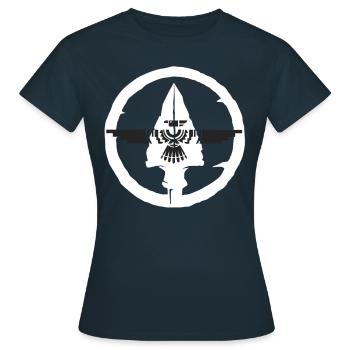 Indianer Ureinwohner Traumfänger Cowboy Western - Frauen T-Shirt - Navy - Vorne - AI Model Female 172 dark (172cm)